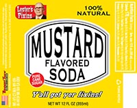 Lesters Fixins Mustard Flavored Soda